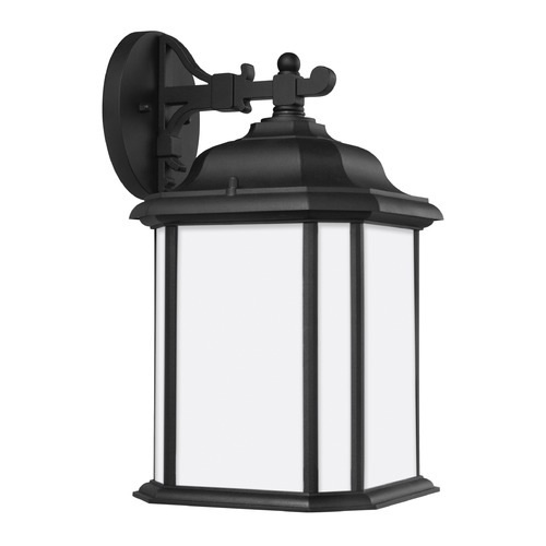 Kent 15-Inch Outdoor Wall Light in Black by Generation Lighting