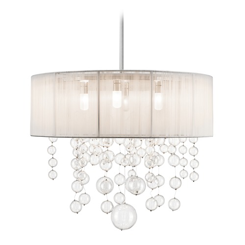 Elan Lighting Imbuia 24-Inch Chrome Pendant by Elan Lighting 83233