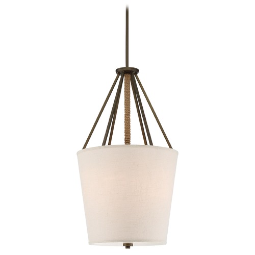 Nuvo Lighting Seneca Mahogany Bronze Pendant by Nuvo Lighting 60/5899