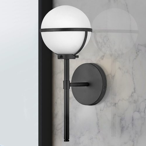 Hollis Black LED Sconce 3000K by Hinkley Lighting