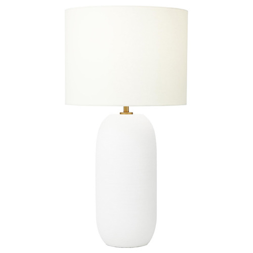 Fanny Slim Table Lamp in Matte White by Visual Comfort Studio