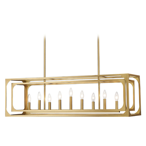 Easton Rubbed Brass Linear Light by Z-Lite