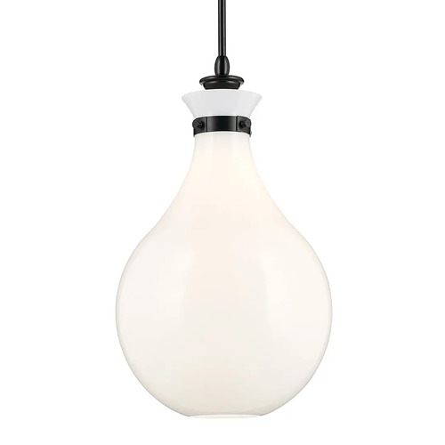 Kichler Lighting Laria 14-Inch Pendant in Black by Kichler Lighting 52777BK