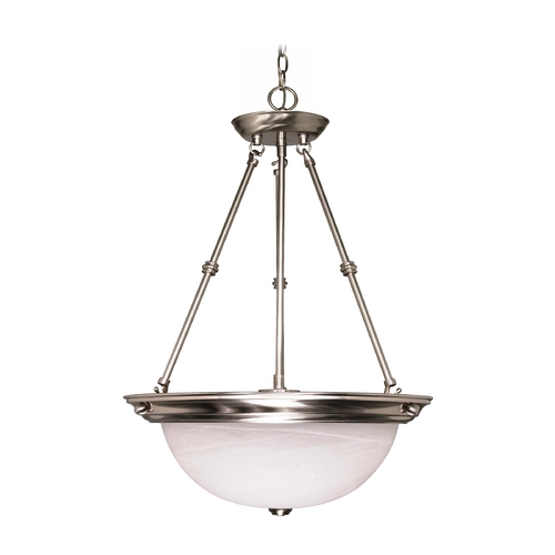 20-Inch Pendant Brushed Nickel by Nuvo Lighting