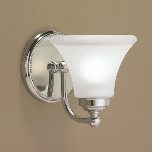 Norwell Lighting Norwell Lighting Soleil Chrome Sconce 9661-CH-FL