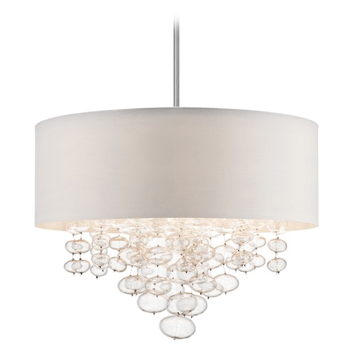 Piatt 24-Inch Chrome Pendant by Elan Lighting