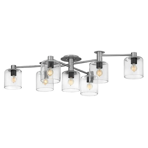 Axel Extra Large in Nickel & Black by Hinkley Lighting