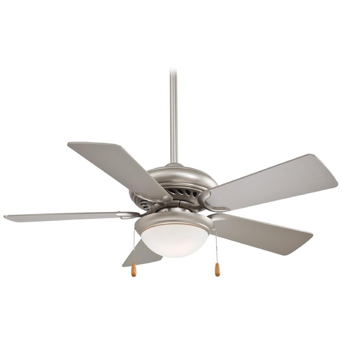 Minka Aire Supra 44-Inch LED Fan in Brushed Steel by Minka Aire F563L-SP-BS