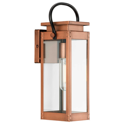 Progress Lighting Progress Lighting Union 1-Light Gilded Iron Outdoor Wall Lantern P560004-169