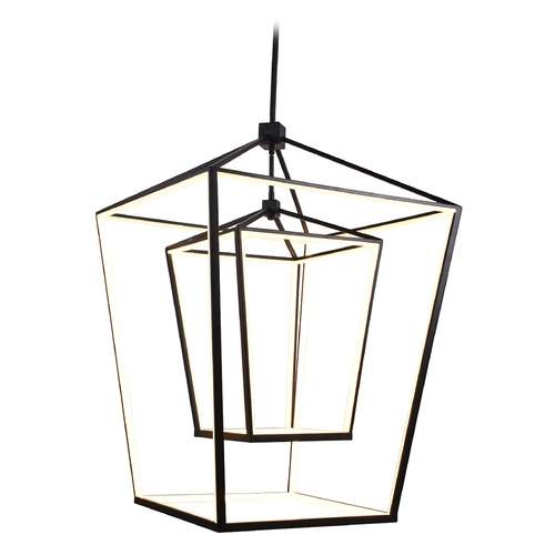 Park Ave 42-Inch LED Lantern in Black by Avenue Lighting