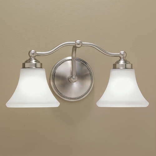 Norwell Lighting Norwell Lighting Soleil Brush Nickel Bathroom Light 9662-BN-FL