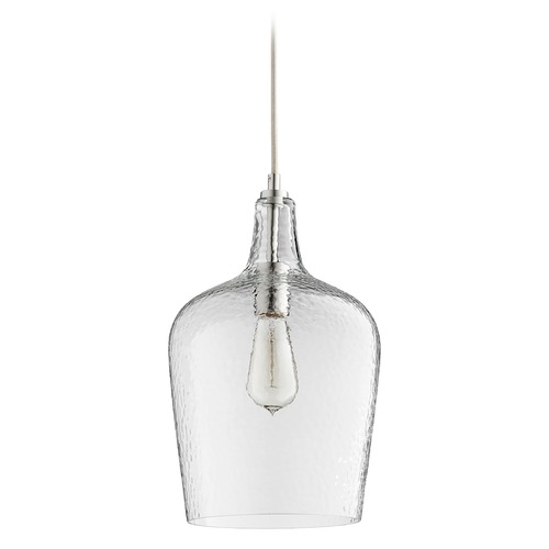 Quorum Lighting Satin Nickel Pendant by Quorum Lighting 8043-65