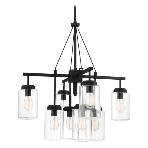 Crosspoint Espresso Outdoor Chandelier by Craftmade Lighting