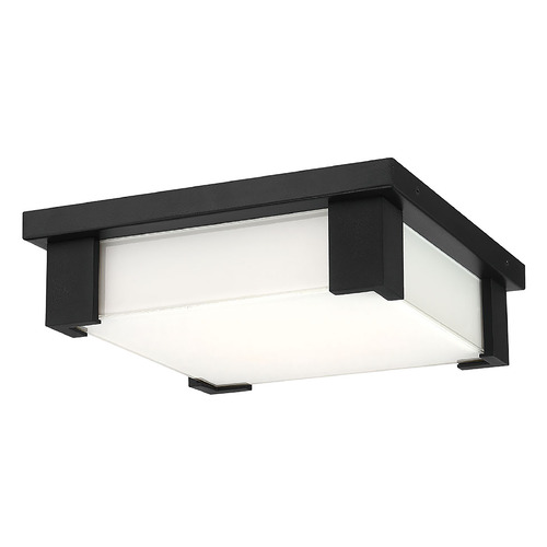 Eurofase Lighting Thornhill 12-Inch Outdoor LED Ceiling in Black by Eurofase Lighting 37075-019