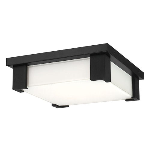 Thornhill 12-Inch Outdoor LED Ceiling in Black by Eurofase Lighting
