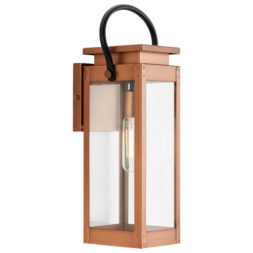 Progress Lighting Progress Lighting Union 2-Light Gilded Iron Outdoor Wall Lantern P560005-169