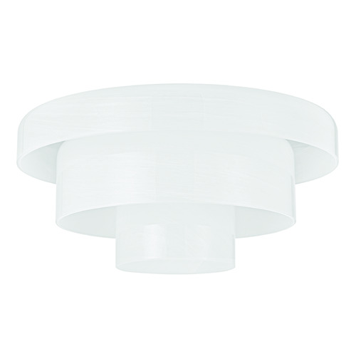 Hudson Valley Lighting Port Richmond Aged Brass Flushmount Light