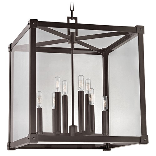 Hudson Valley Lighting Forsyth 8-Light PendantSquare Shade - Old Bronze by Hudson Valley Lighting 8620-OB