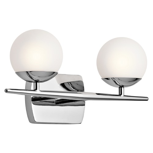 Jasper Bathroom Light in Chrome by Kichler Lighting