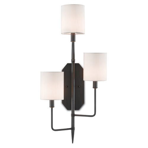 Currey and Company Lighting Currey and Company Knowsley Oil Rubbed Bronze Sconce 5000-0098