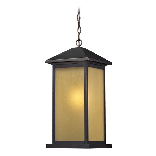 Vienna Oil Rubbed Bronze Outdoor Hanging Light by Z-Lite