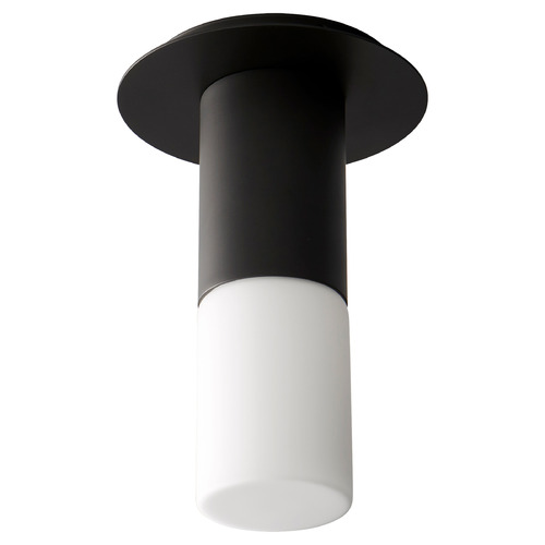 Oxygen Pilar Small Acrylic Ceiling Mount in Black by Oxygen Lighting 3-308-215