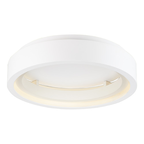 ET2 Lighting iCorona WiZ 24-Inch LED Flush Mount in Matte White by ET2 Lighting E35101-MW