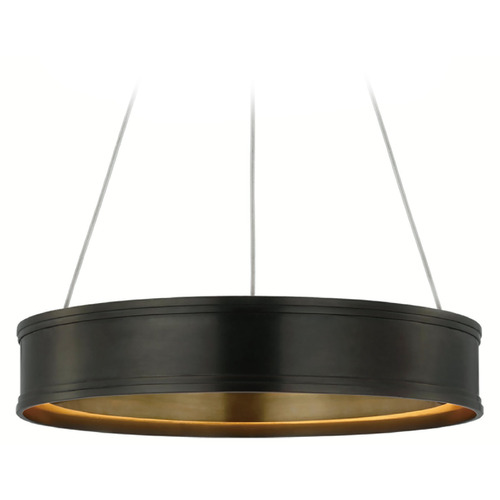 Visual Comfort Signature Collection Chapman & Myers Connery Pendant in Bronze by VC Signature CHC1612BZ
