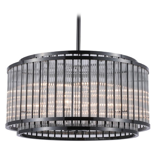 Waldorf Collection Pendant in Polished Gunmetal by Avenue Lighting