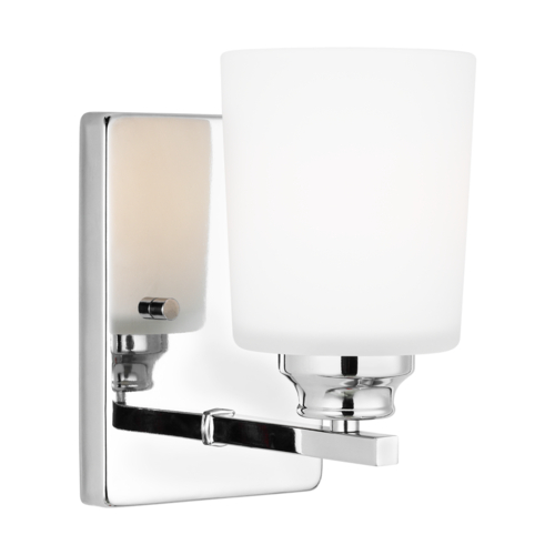 Generation Lighting Vinton Chrome Sconce