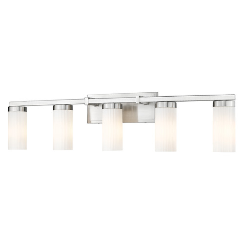 Z-Lite Z-Lite Danica Brushed Nickel Bathroom Light 3044-5V-BN