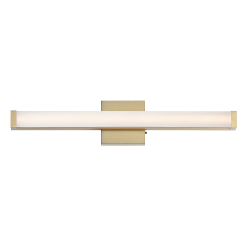 Maxim Lighting Spec 5cct Natural Aged Brass LED Vertical Bathroom Light