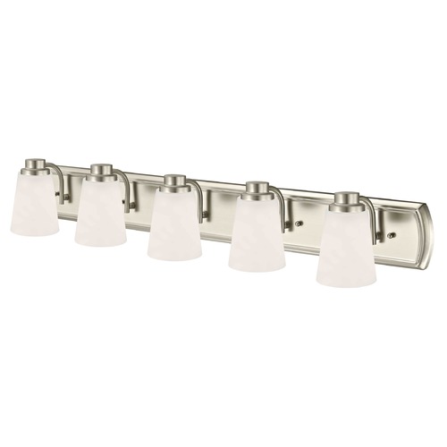 5-Light Bath Bar in Satin Nickel