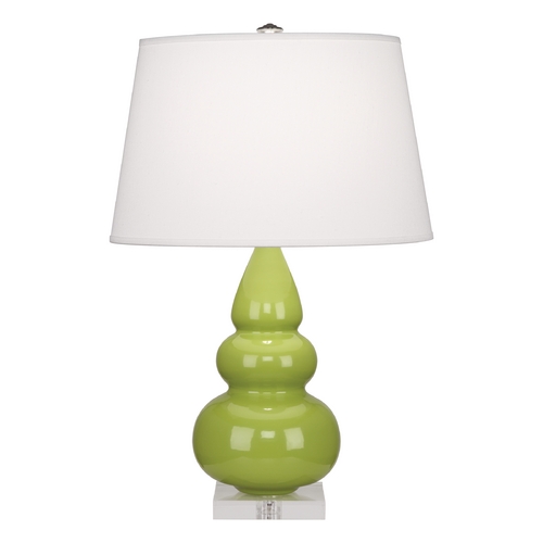 Robert Abbey Lighting 24.00-Inch Small Triple Gourd Table Lamp in Apple by Robert Abbey A283X