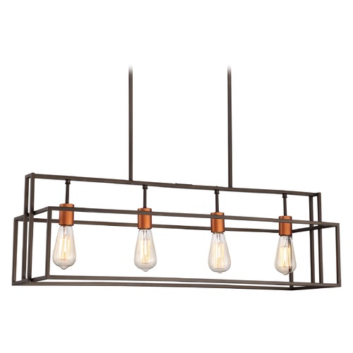 Lake Forest Bronze & Copper Linear Light by Nuvo Lighting