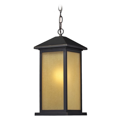 Z-Lite Vienna Oil Rubbed Bronze Outdoor Hanging Light by Z-Lite 548CHM-ORB