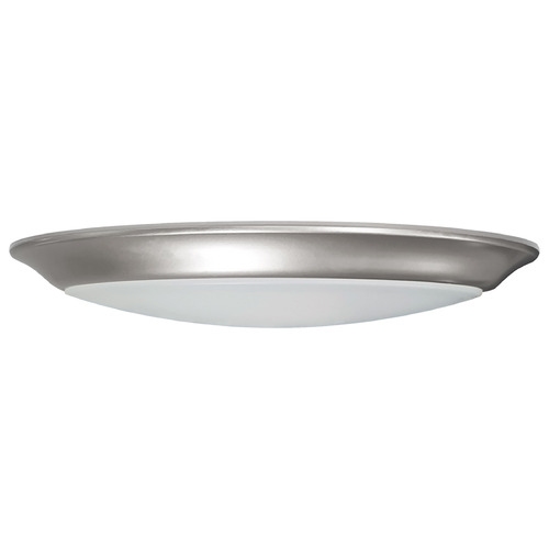 Brushed Nickel LED Flush Mount by Nuvo Lighting