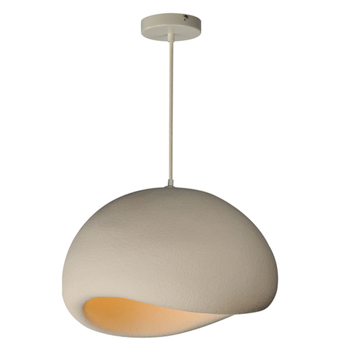 Moeraki 24-Inch LED Pendant in Oyster by ET2 Lighting