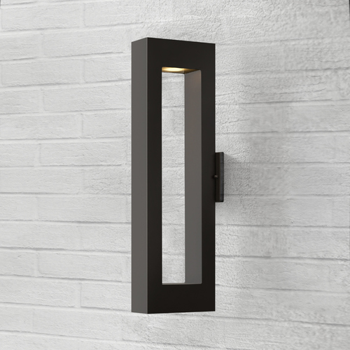 Atlantis 24-Inch LED Outdoor Wall Light in Black by Hinkley Lighting
