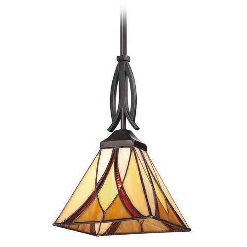 Asheville Mini Pendant in Valiant Bronze by Quoizel Lighting