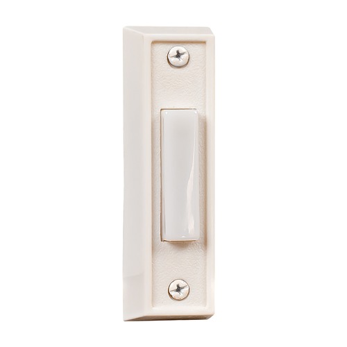 Craftmade Lighting White LED Doorbell Button by Craftmade Lighting BS6-W