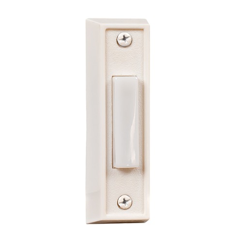 White LED Doorbell Button by Craftmade Lighting