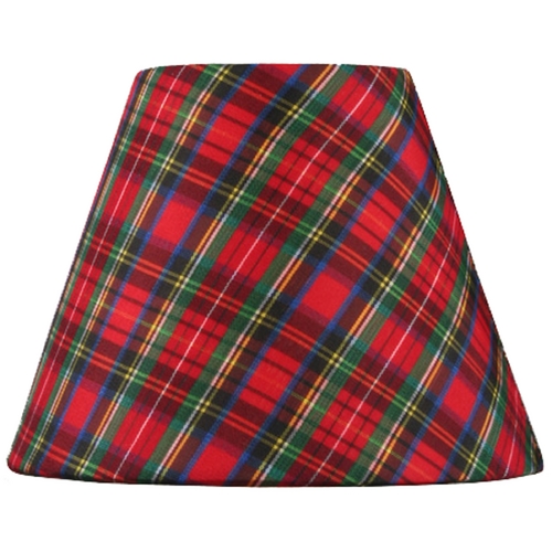 Livex Lighting Plaid Empire Lamp Shade with Clip-On Lamp Shade Assembly S328