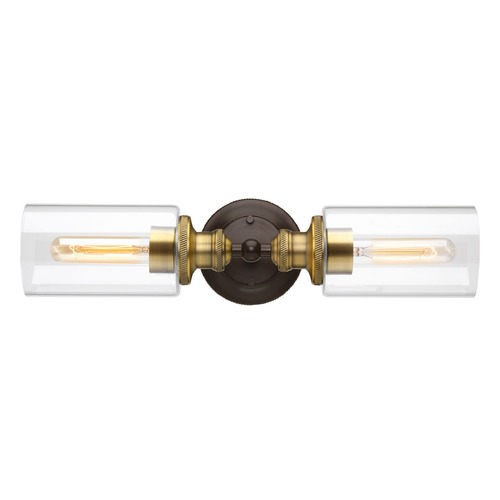 Progress Lighting Archives 2-Light Sconce in Antique Bronze by Progress Lighting P2809-20