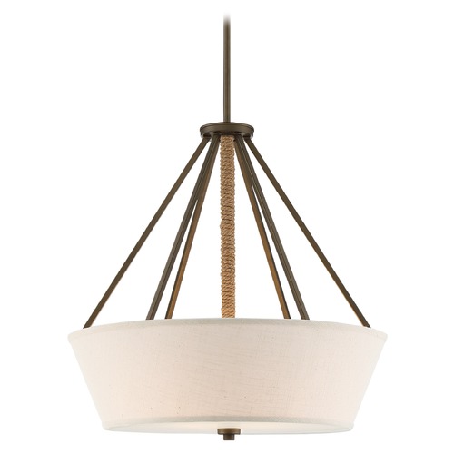 Nuvo Lighting Seneca Mahogany Bronze Pendant by Nuvo Lighting 60/5896