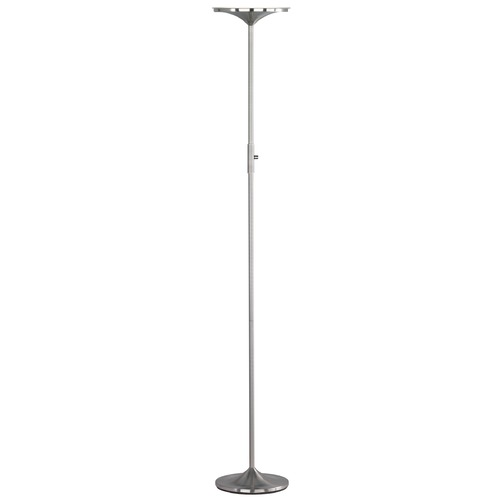 Arnsberg Leipzig Satin Nickel LED Torchiere Lamp by Arnsberg 429110107