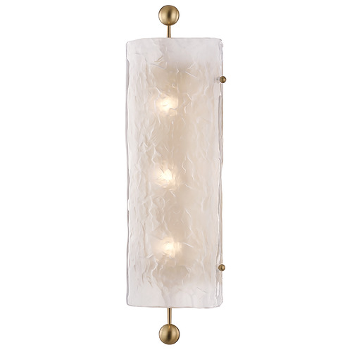 Hudson Valley Lighting Broome Aged Brass Sconce