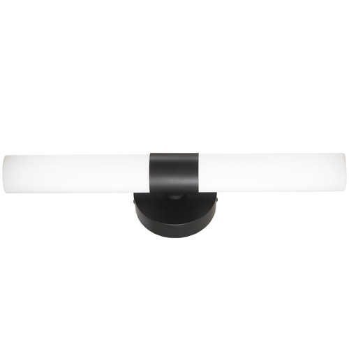 George Kovacs Lighting George Kovacs Saber II Coal LED Vertical Bathroom Light P5042-66A-L