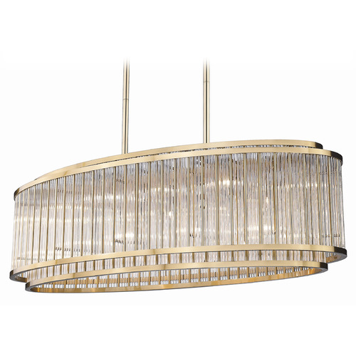 Avenue Lighting Waldorf Collection Pendant in Antique Brass by Avenue Lighting HF1927-AB