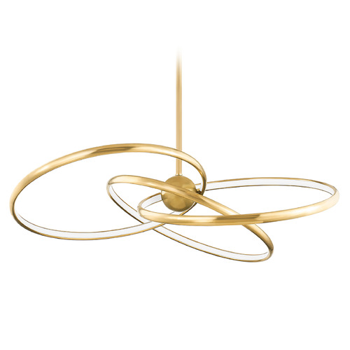 Corbett Lighting Alula Vintage Brass LED Chandelier